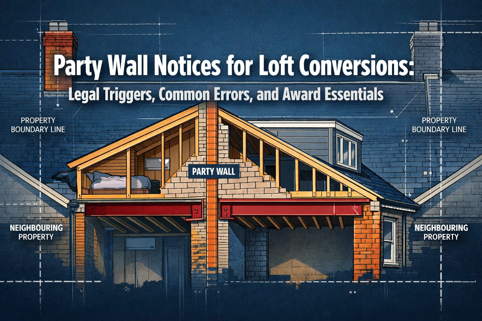 Party Wall Notices for Loft Conversions: Legal Triggers, Common Errors, and Award Essentials