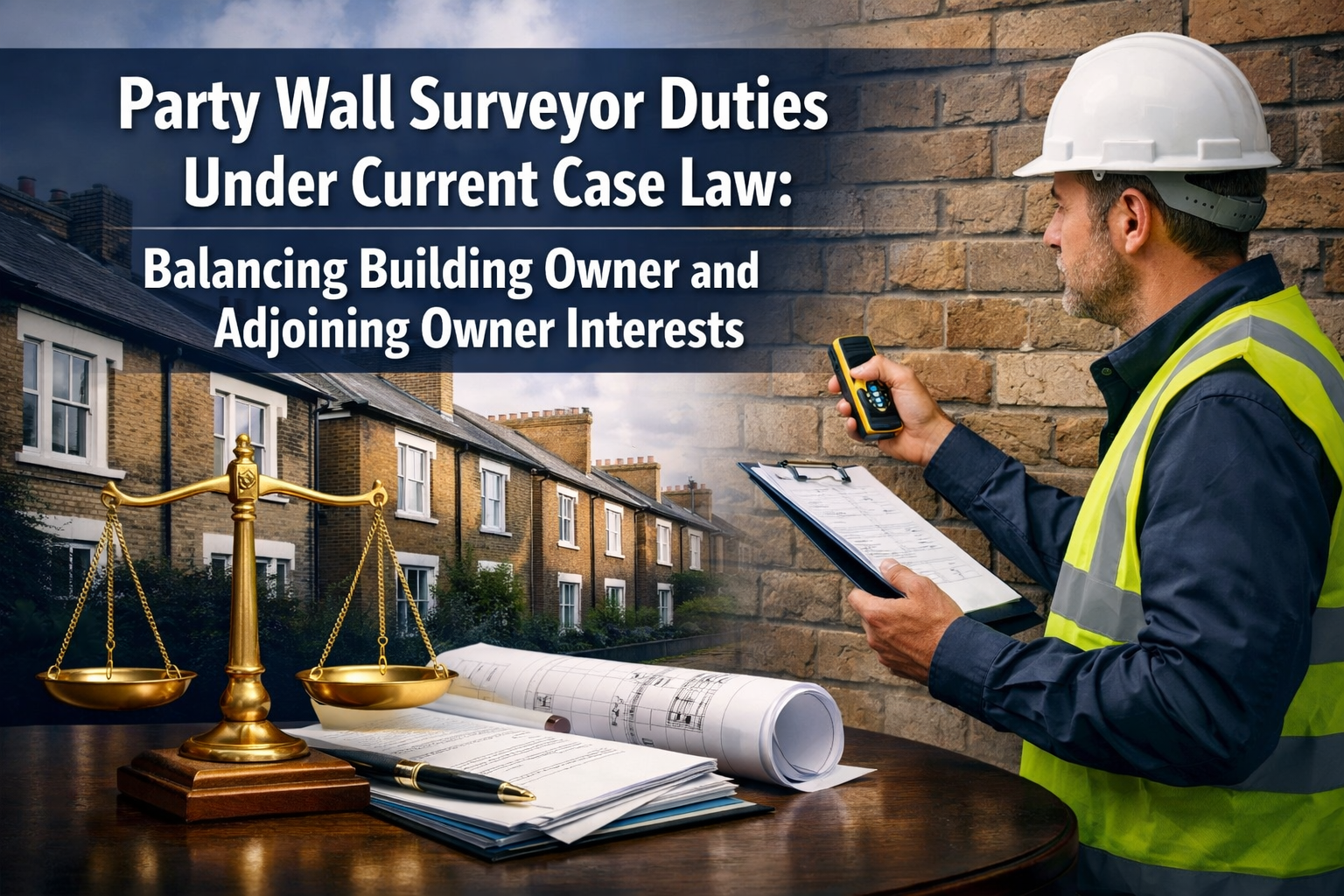 Party Wall Surveyor Duties Under Current Case Law: Balancing Building Owner and Adjoining Owner Interests