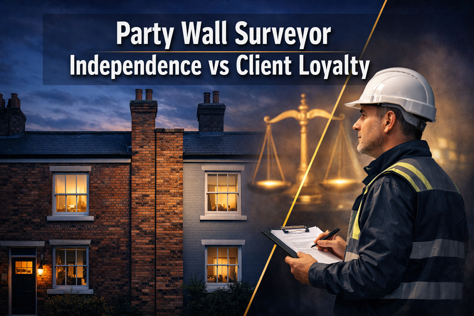 Party Wall Surveyor Independence vs Client Loyalty: Navigating the Impartiality Paradox in 2026
