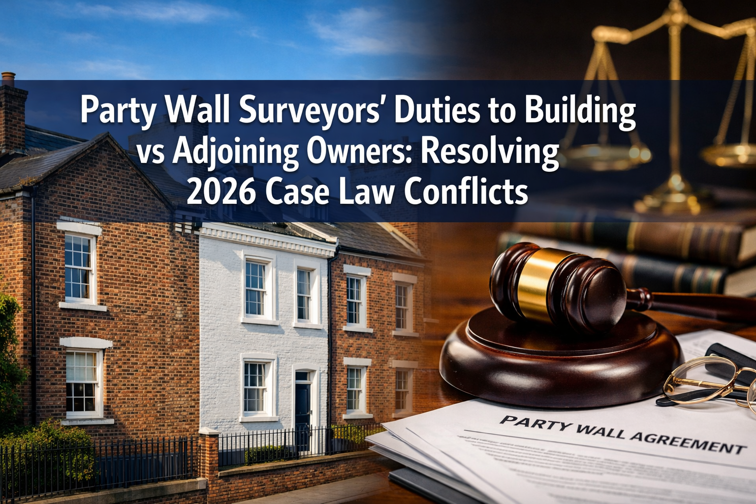 Party Wall Surveyors' Duties to Building vs Adjoining Owners: Resolving 2026 Case Law Conflicts