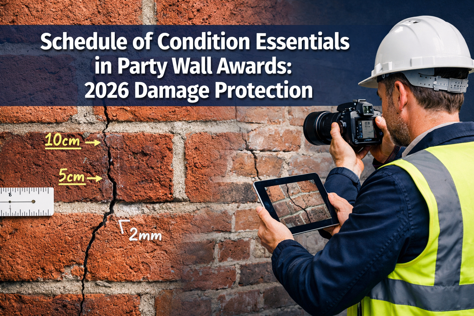 Schedule of Condition Essentials in Party Wall Awards: Best Practices for 2026 Damage Protection