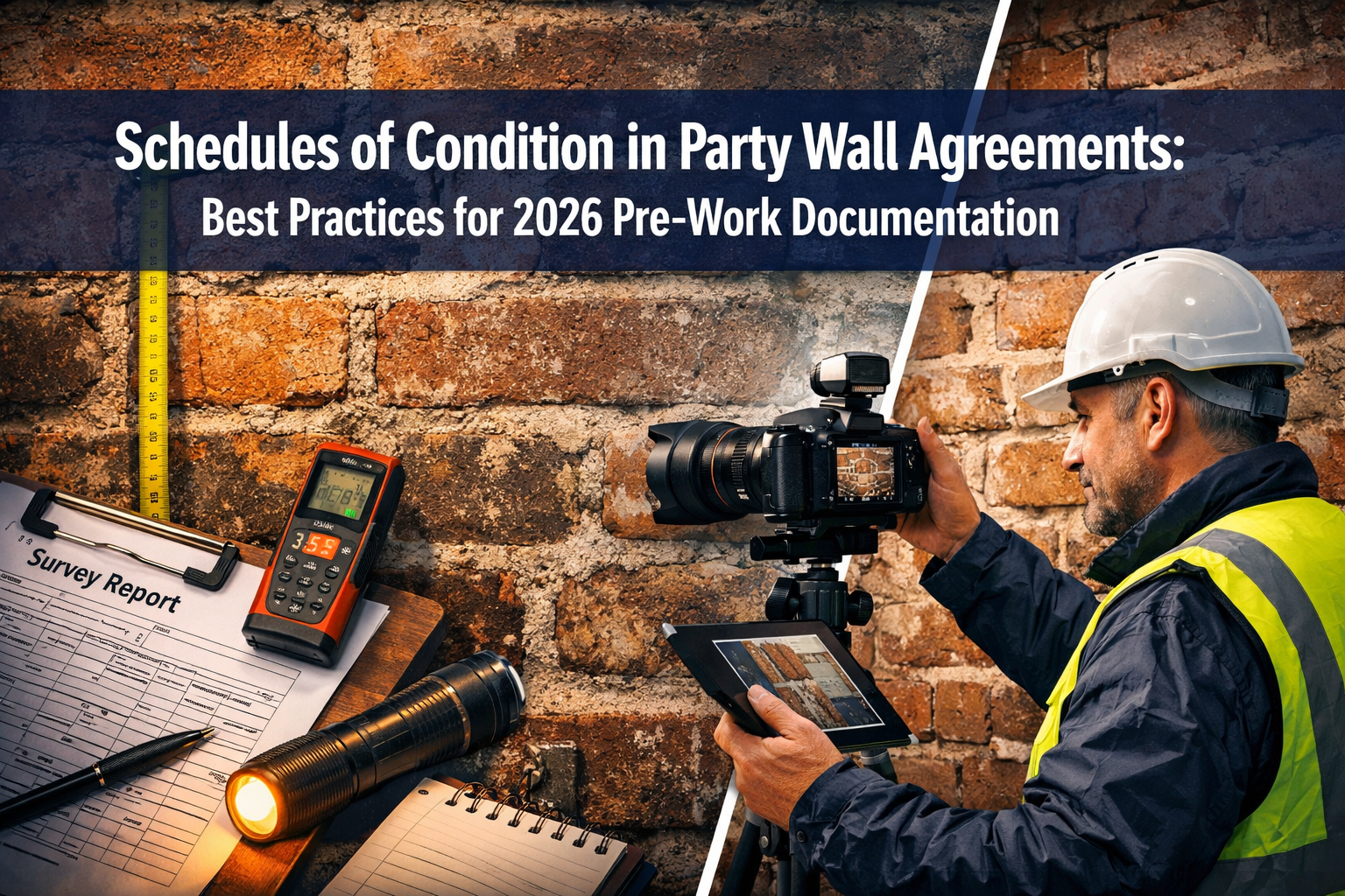 Schedules of Condition in Party Wall Agreements: Best Practices for 2026 Pre-Work Documentation