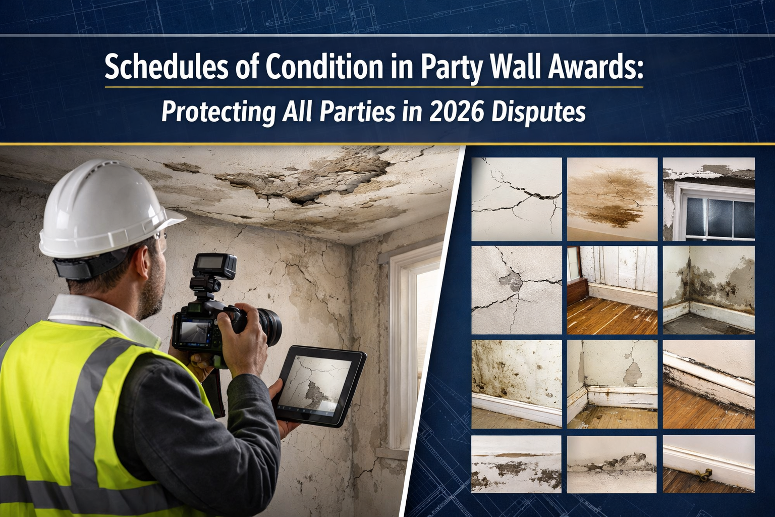 Schedules of Condition in Party Wall Awards: Protecting All Parties in 2026 Disputes