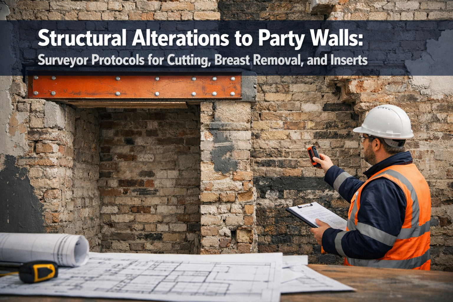 Structural Alterations to Party Walls: Surveyor Protocols for Cutting, Breast Removal, and Inserts