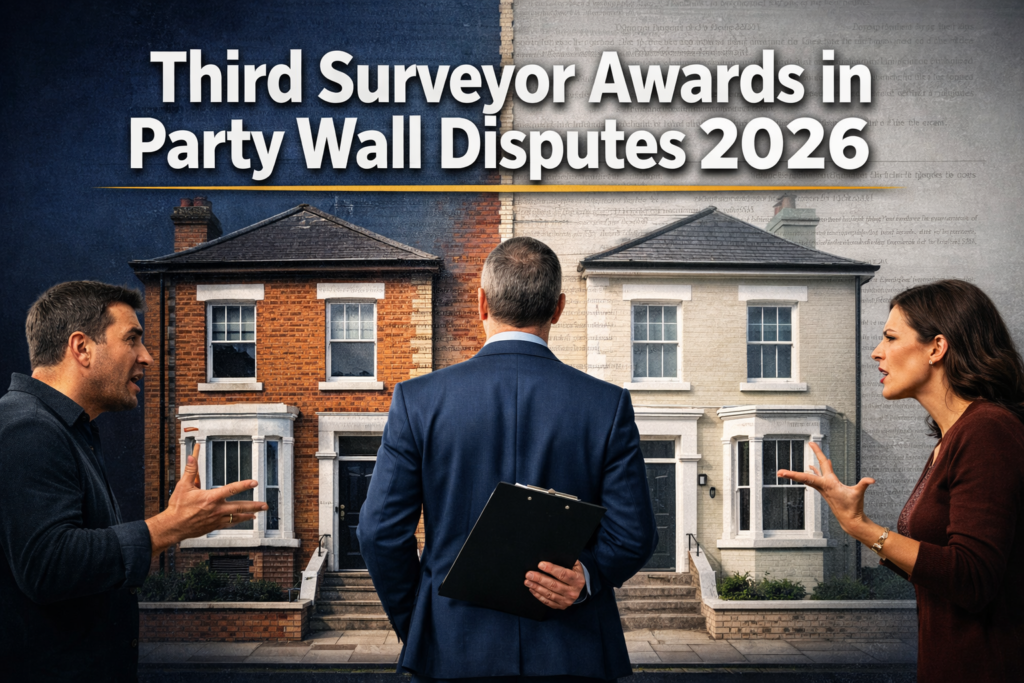 Third Surveyor Awards in Party Wall Disputes: When, Why, and What Owners Should Expect in 2026