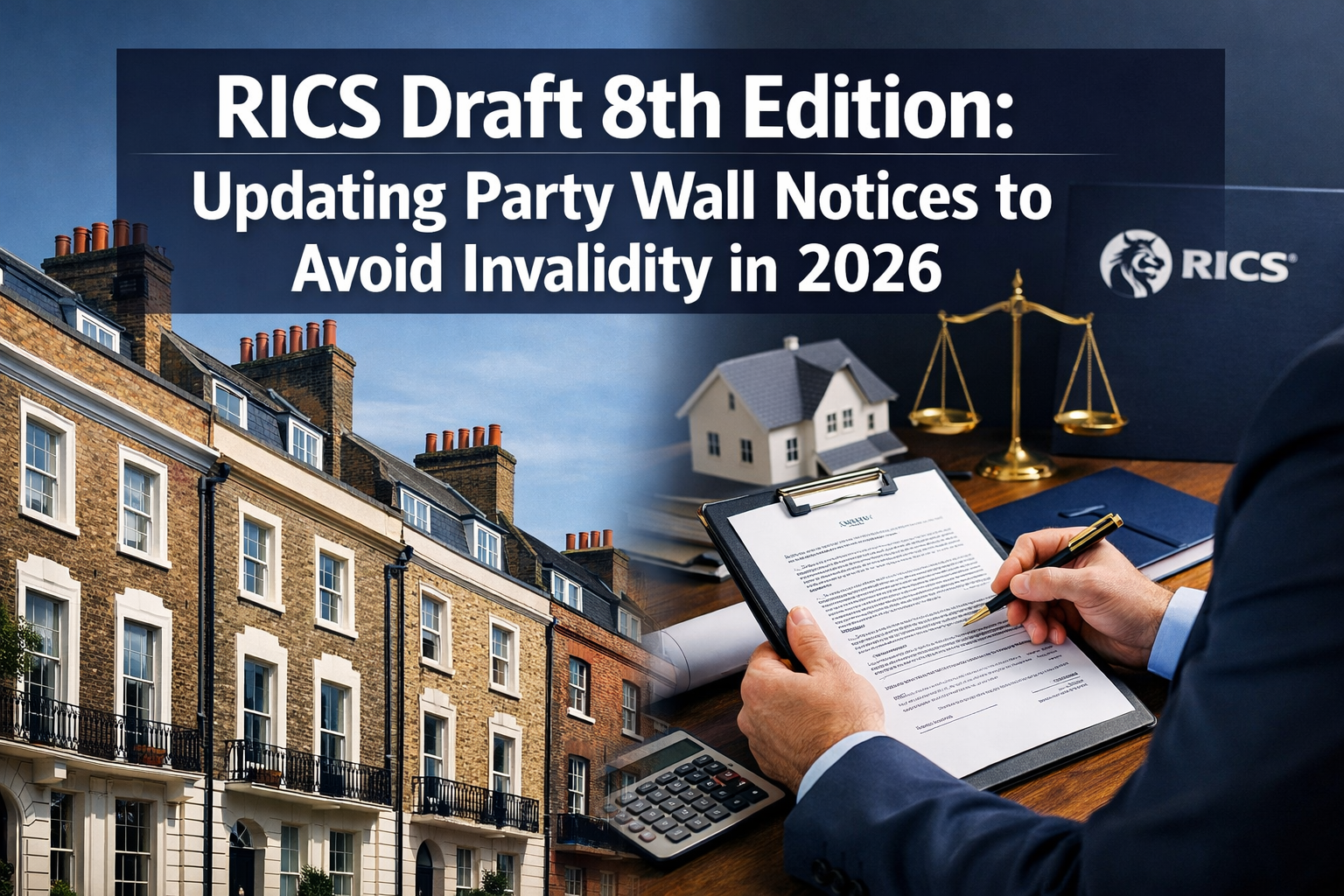 Updating Party Wall Notices for RICS Draft 8th Edition: Avoiding Invalidity in 2026 Projects