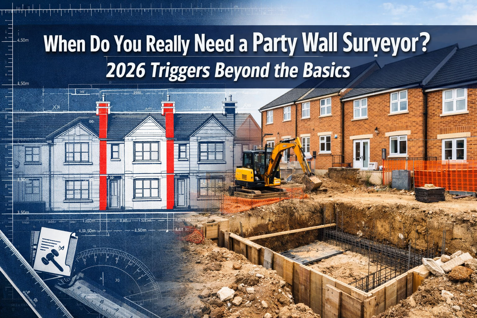 When Do You Really Need a Party Wall Surveyor? 2026 Triggers Beyond the Basics