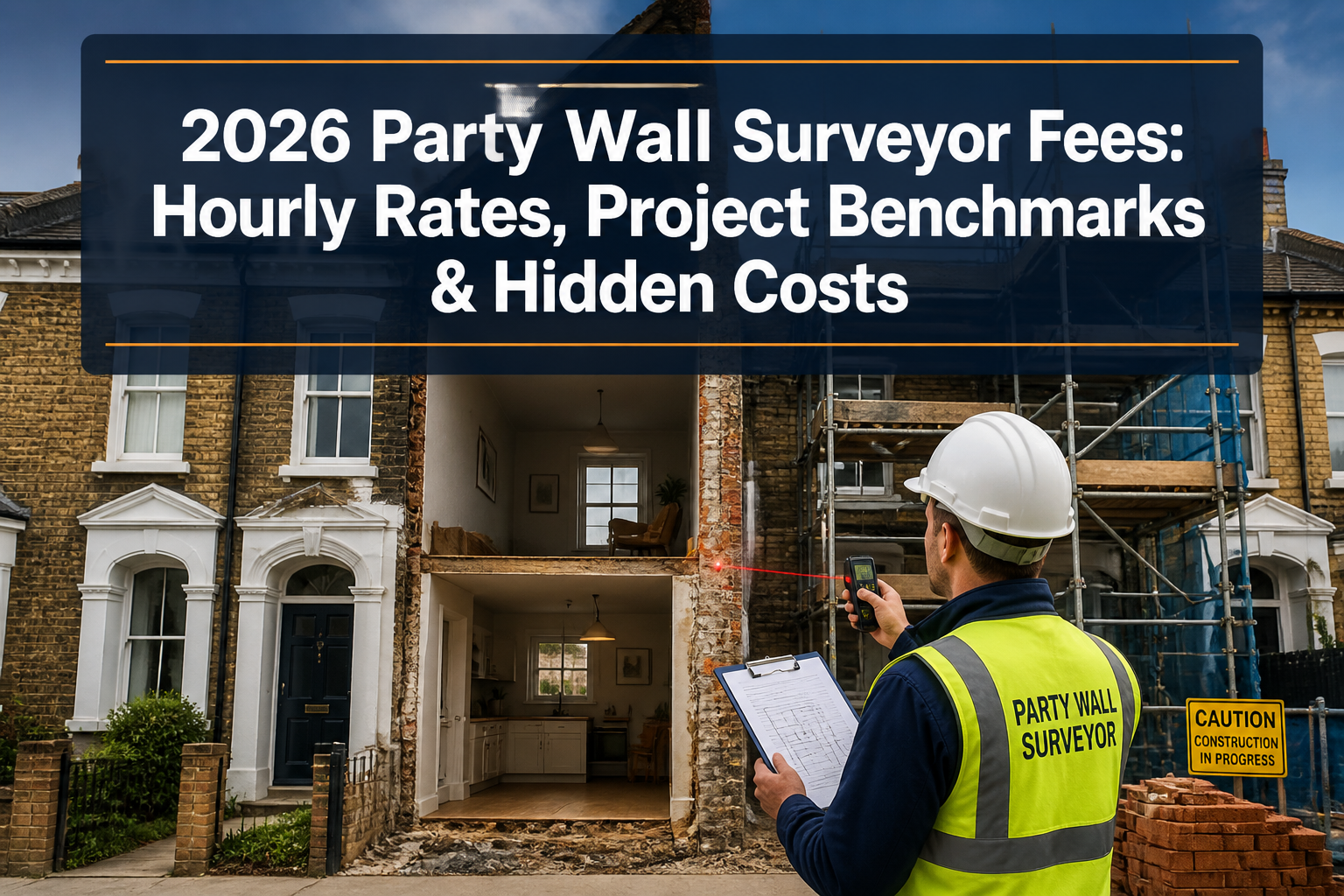 2026 Party Wall Surveyor Fees: Hourly Rates, Project Benchmarks, and Strategies to Avoid Overlooked Monitoring Costs