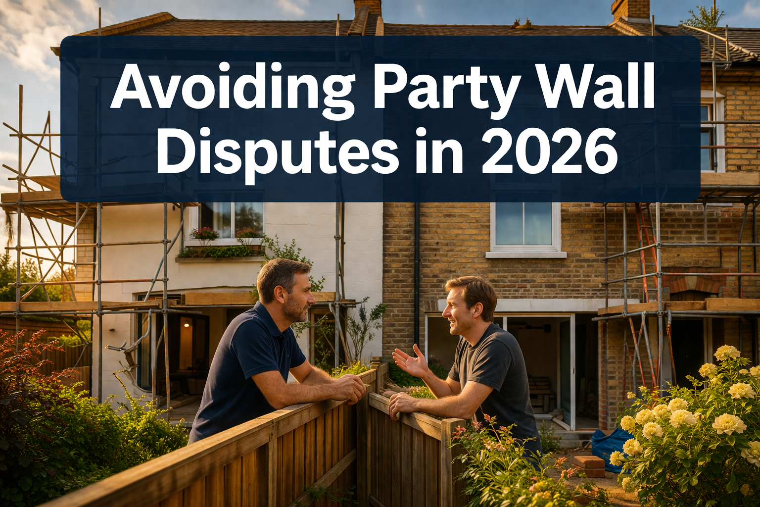 Avoiding Party Wall Disputes: Pre-Notice Communication Tactics and Early Surveyor Consultations for 2026 Renovations