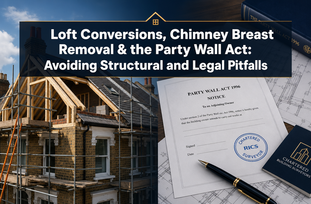 Loft Conversions, Chimney Breast Removal and the Party Wall Act: Avoiding Structural and Legal Pitfalls