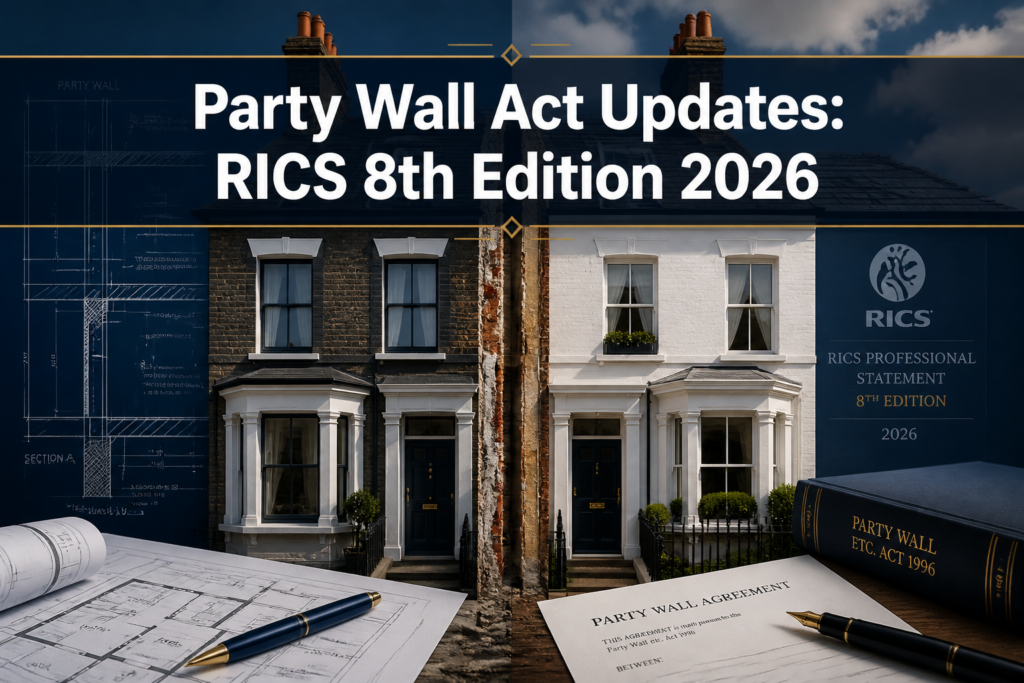 Party Wall Act Updates Post-RICS 8th Edition: Essential Changes Building Owners Must Know for 2026 Works