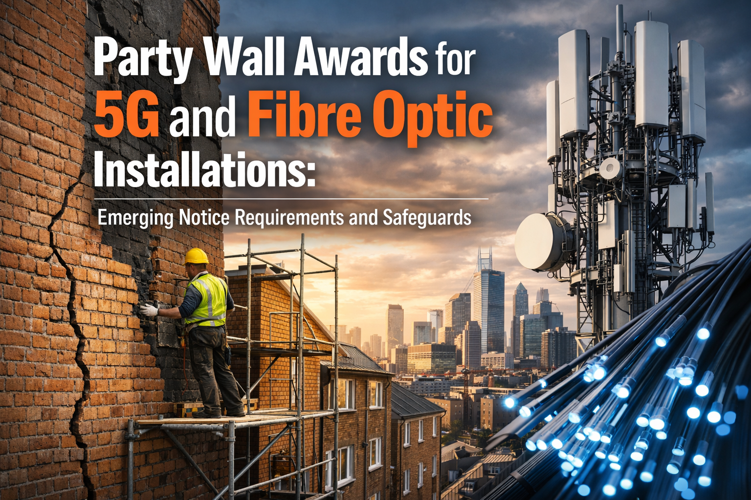Party Wall Awards for 5G and Fibre Optic Installations: Emerging Notice Requirements and Safeguards