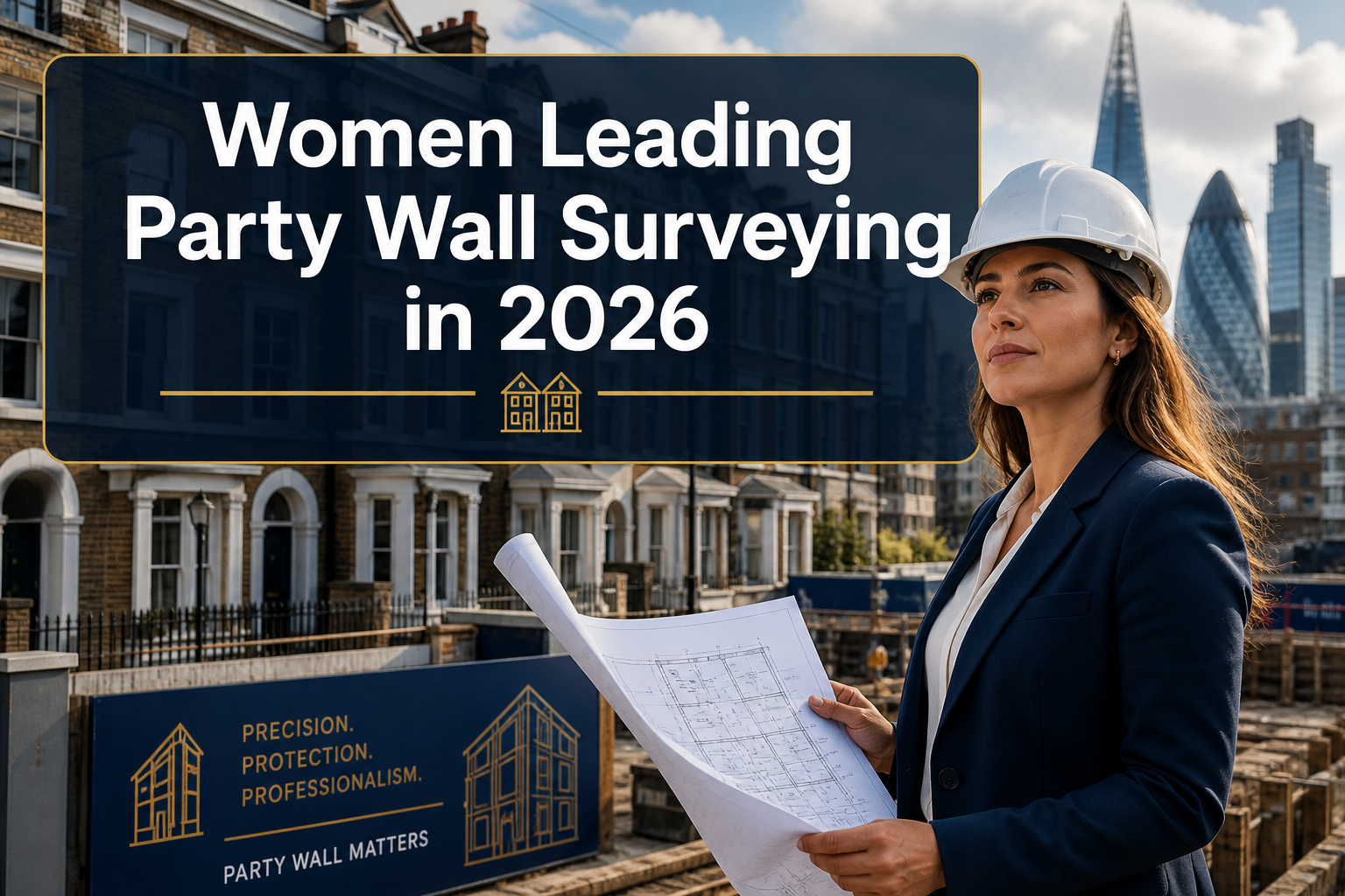 Women Leading Party Wall Surveying in 2026: Career Paths, Challenges, and Demand in a Male-Dominated Field