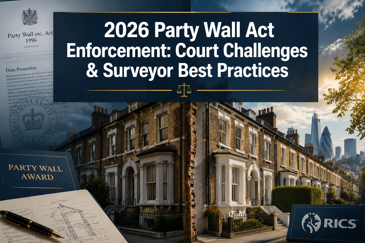 2026 Party Wall Act Enforcement: Court Challenges to Invalid Awards and Surveyor Best Practices from RICS Guidance