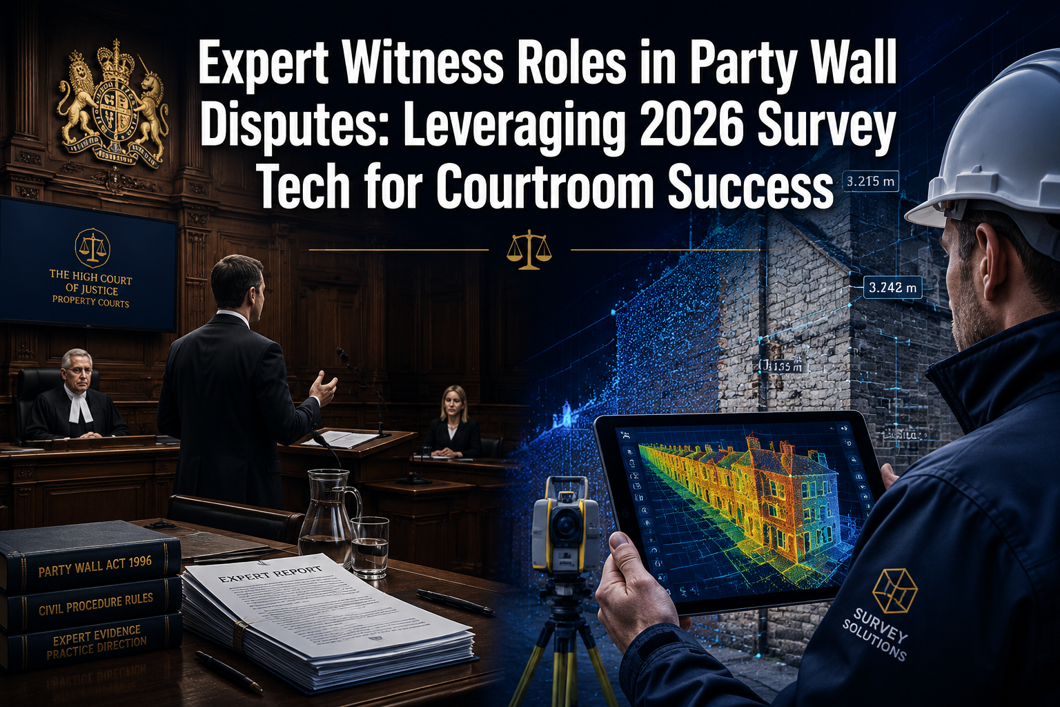 Expert Witness Roles in Party Wall Disputes: Leveraging 2026 Survey Tech for Courtroom Success