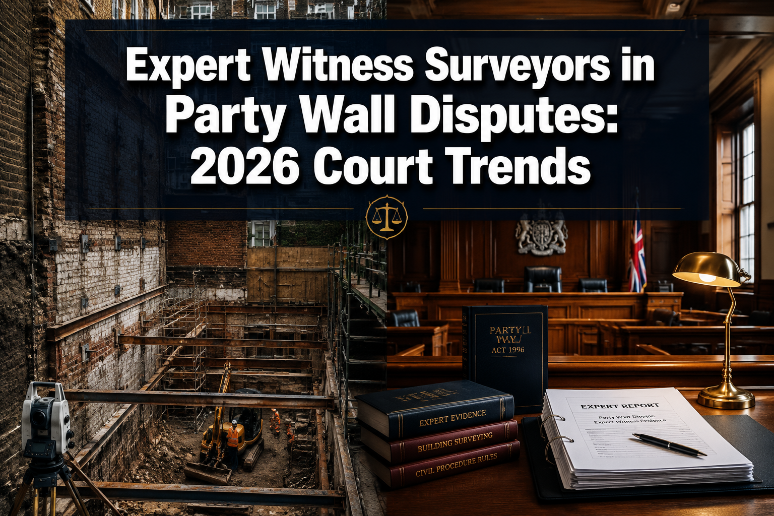 Expert Witness Surveyors in Party Wall Disputes: 2026 Court Trends and Report Essentials