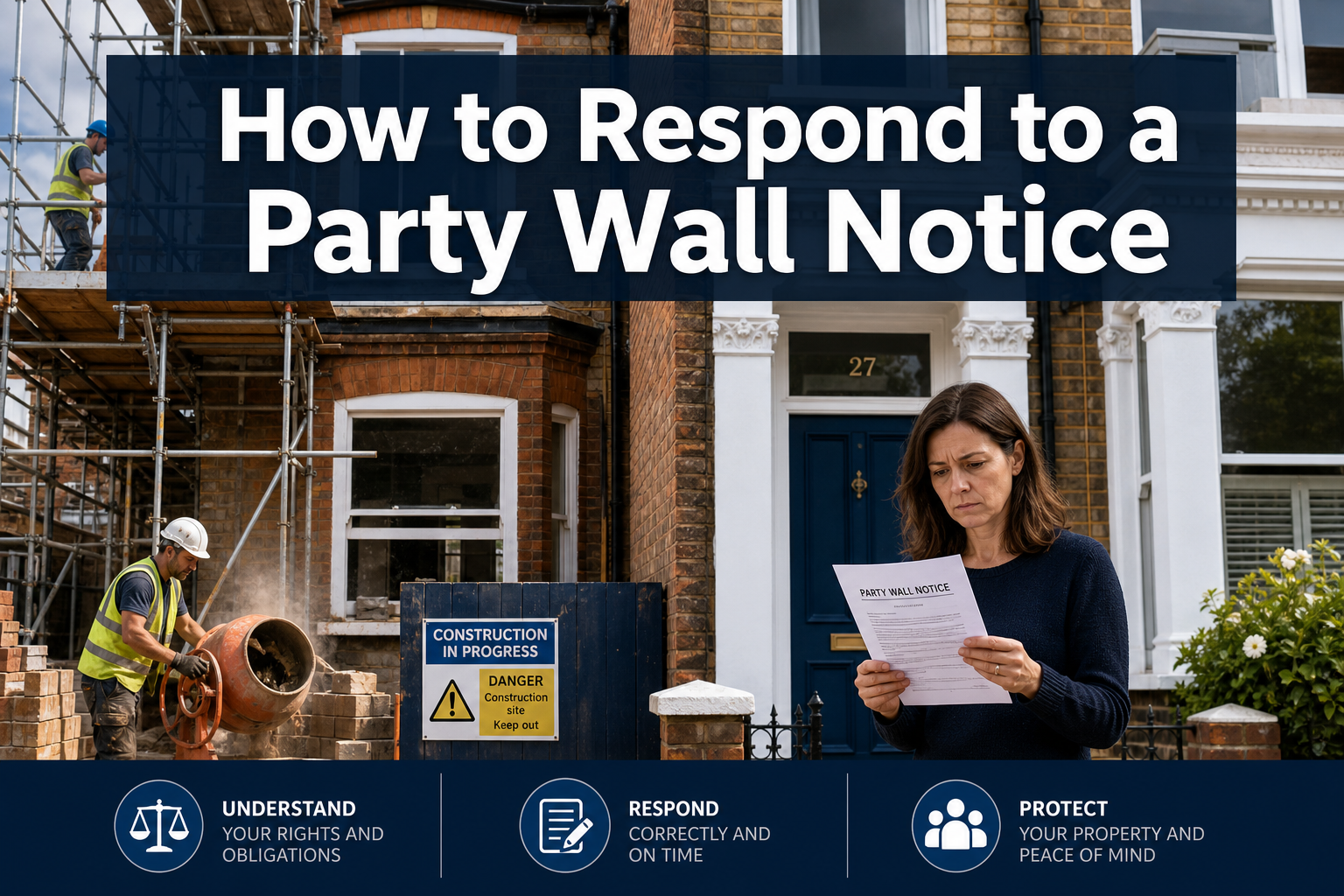 How to Respond to a Party Wall Notice as an Adjoining Owner: Consent, Dissent, and the Risks of Ignoring It