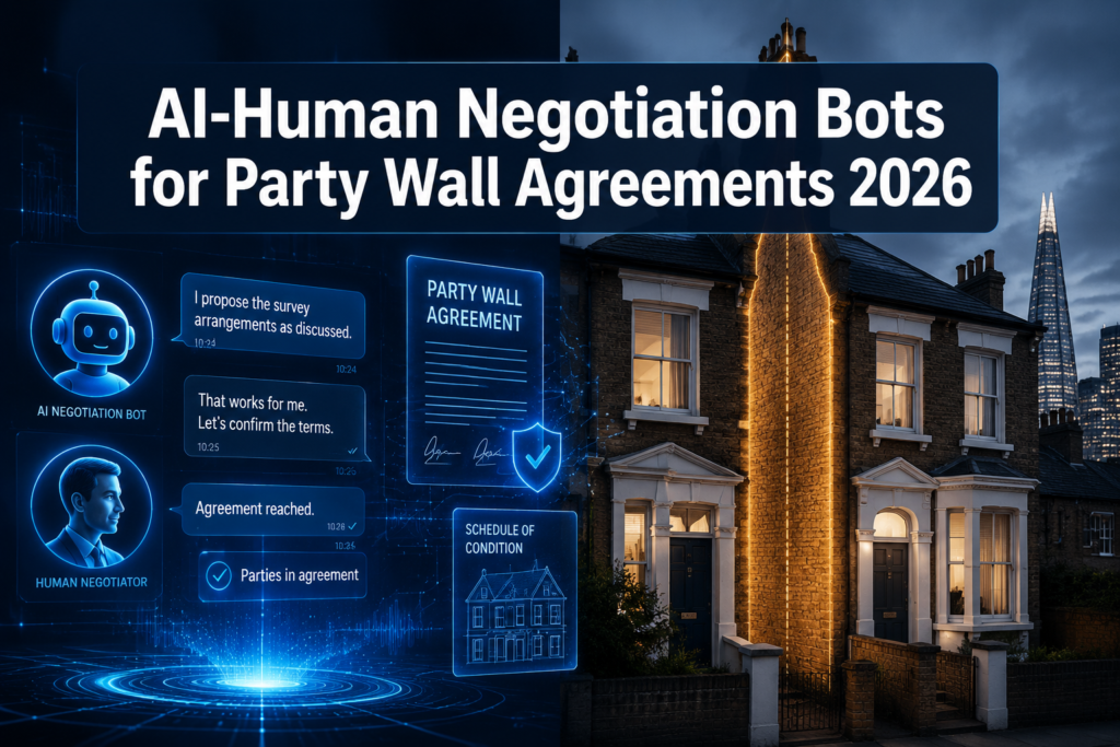 Hybrid AI-Human Negotiation Bots for Party Wall Agreements: Accelerating Consent in 2026 Labor-Constrained Markets
