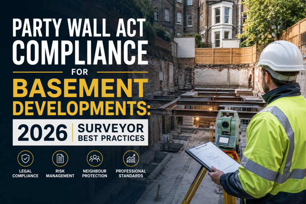 Party Wall Act Compliance for Basement Developments: 2026 Surveyor Best Practices