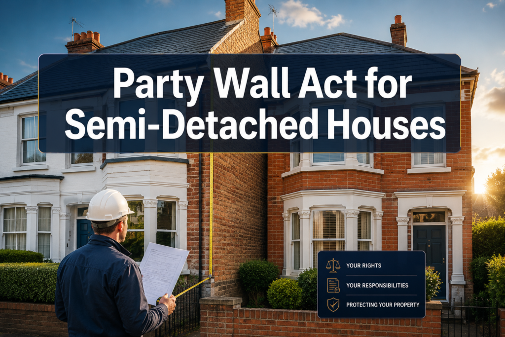 Party Wall Act for Semi-Detached Houses: Unique Notice Challenges and Tailored Award Strategies