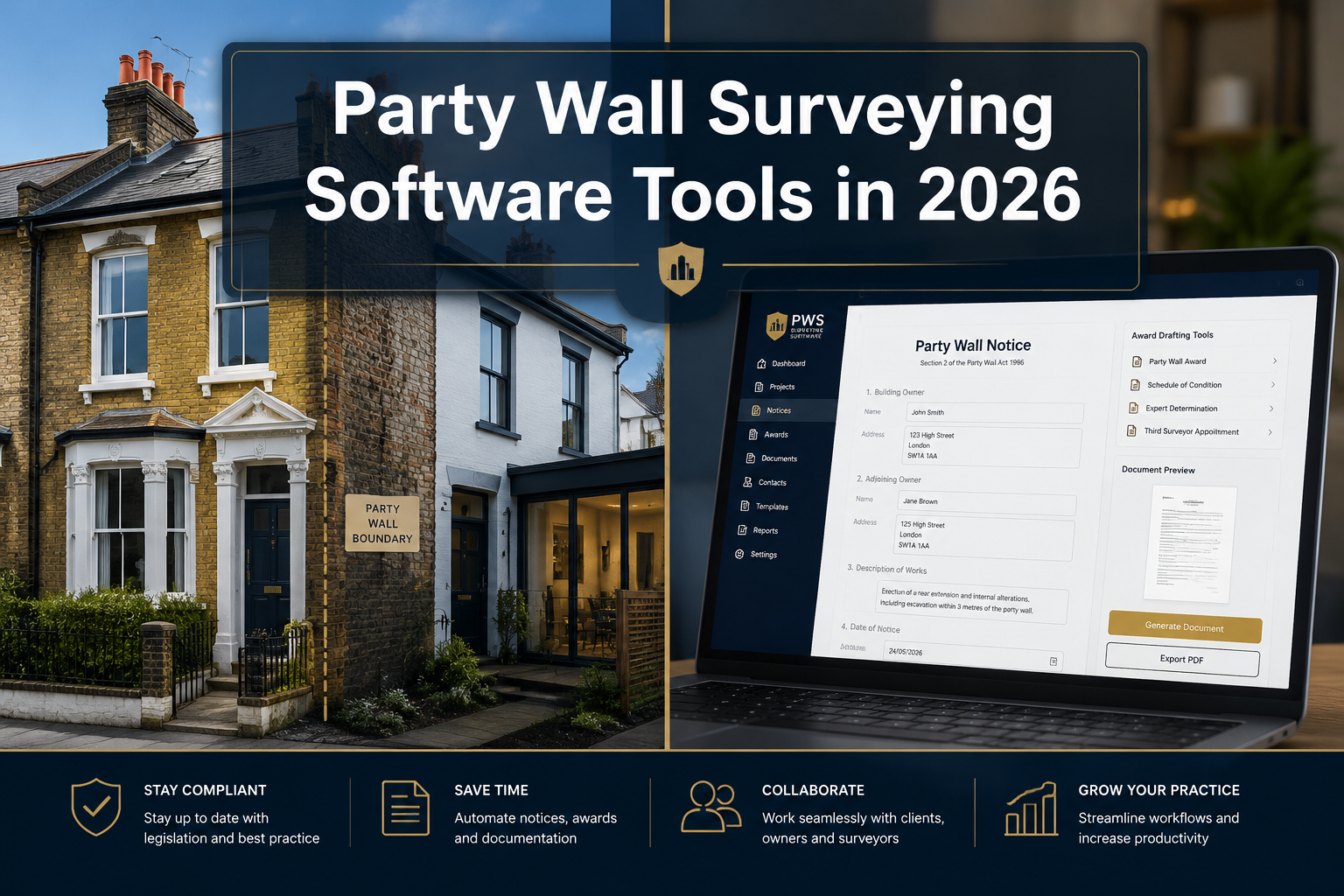 Party Wall Surveying Software Tools in 2026: SurvPal and Beyond for Faster Notices and Awards