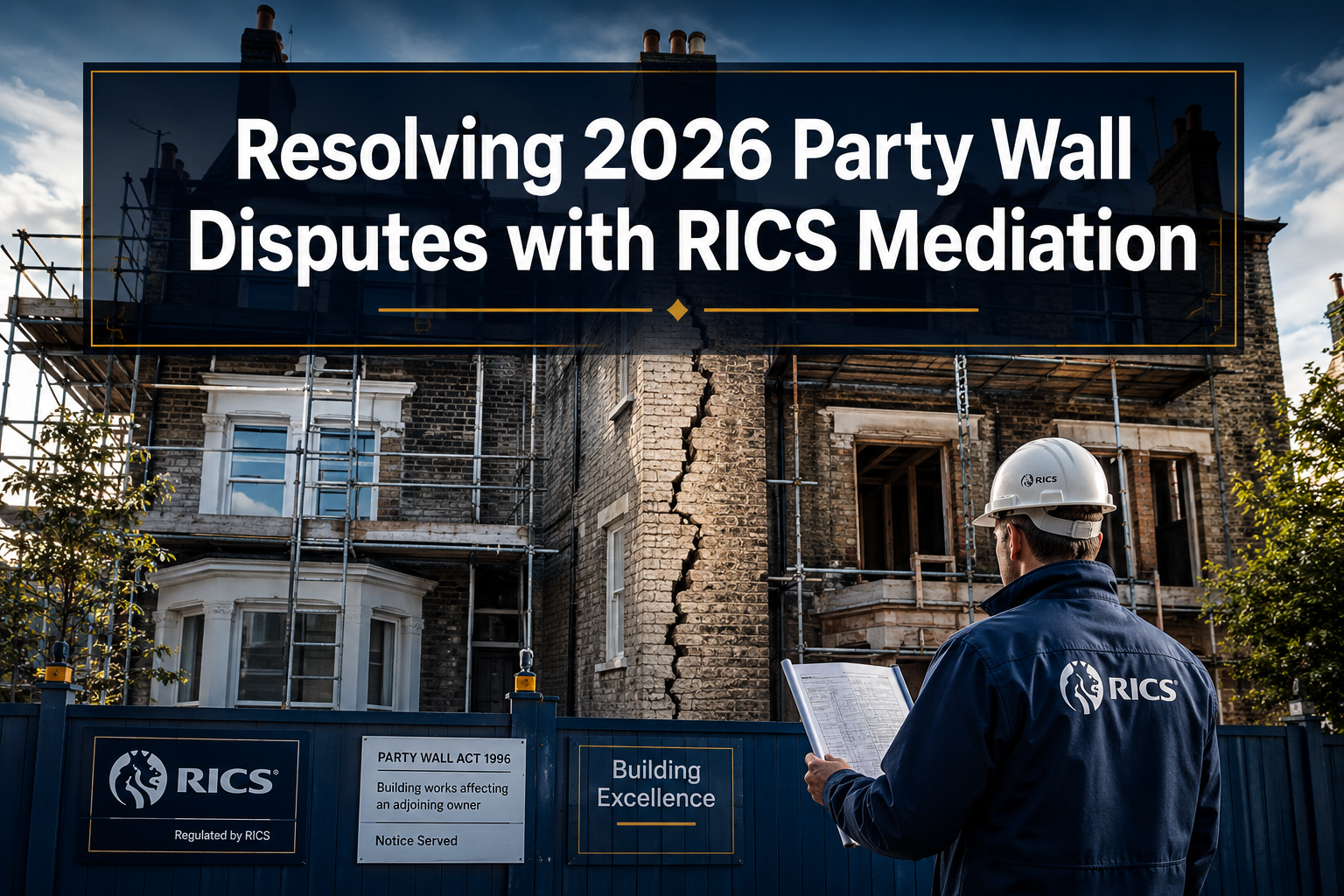 Resolving 2026 Party Wall Disputes with RICS Mediation: Case Studies from Construction Recovery Projects