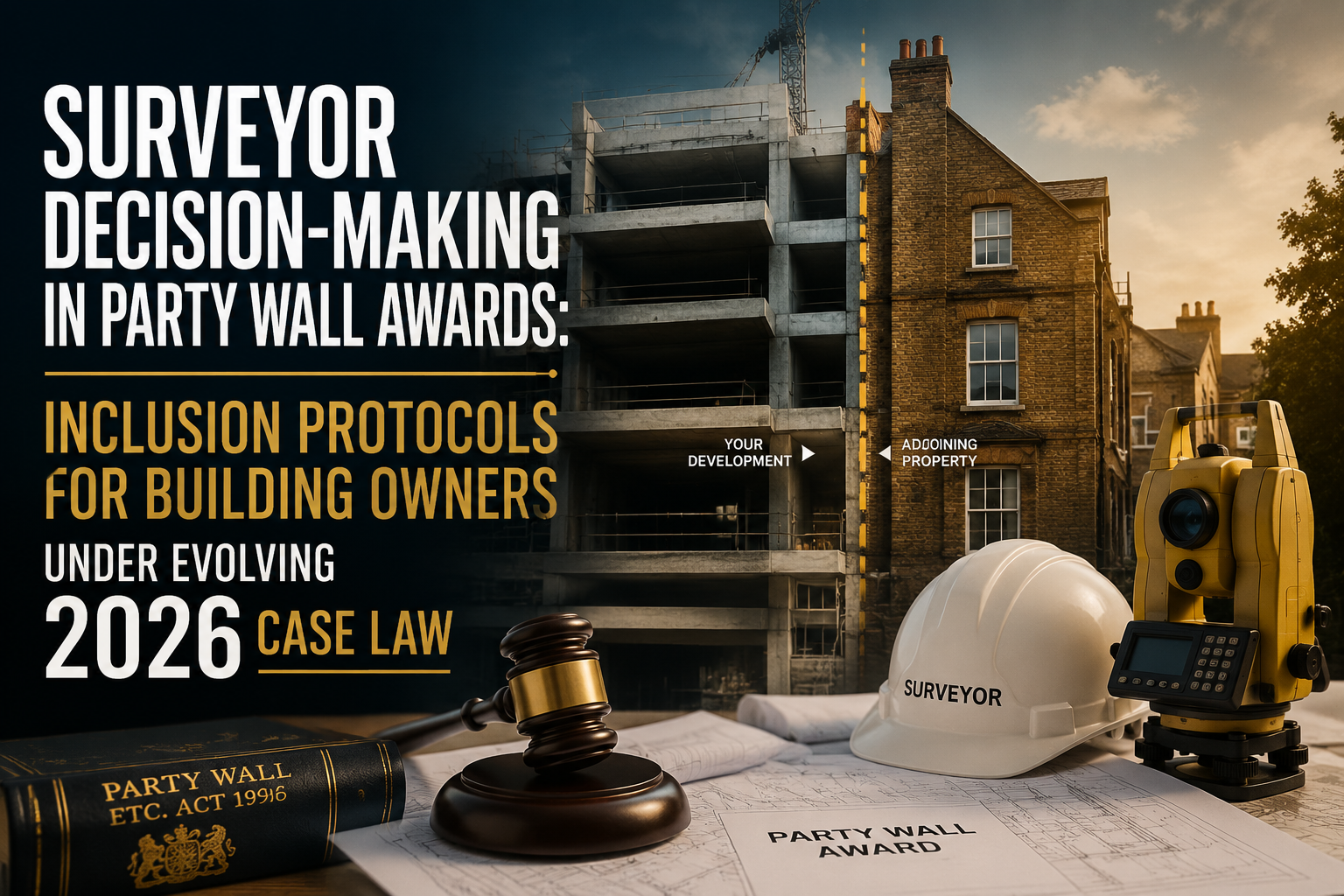 Surveyor Decision-Making in Party Wall Awards: Inclusion Protocols for Building Owners Under Evolving 2026 Case Law