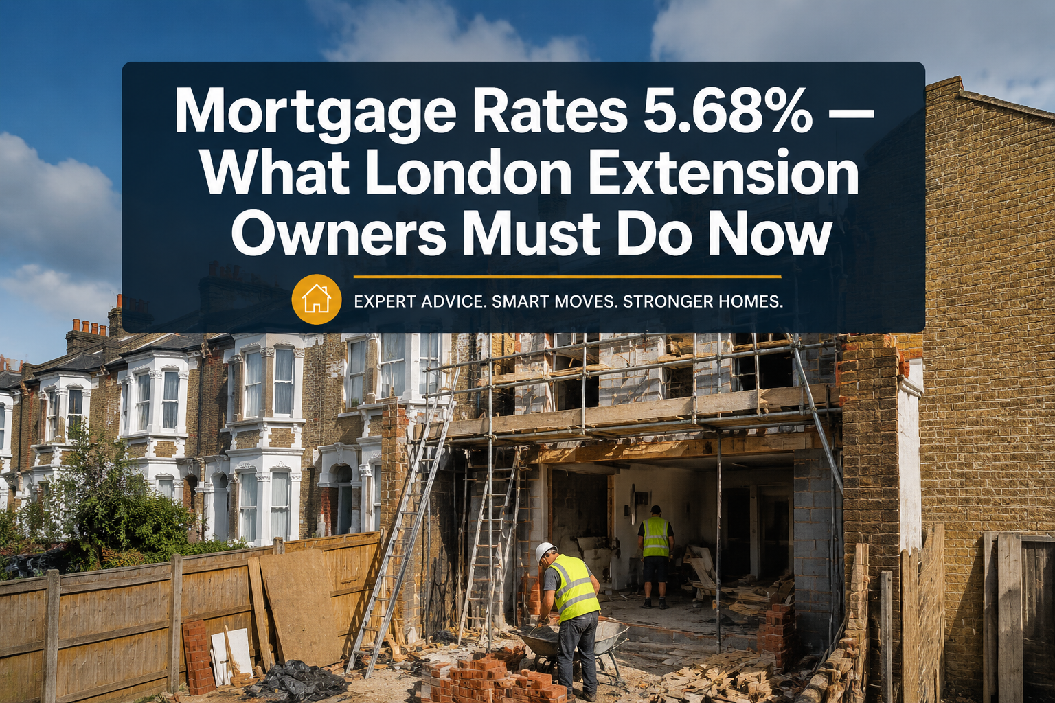 UK Mortgage Rates 5.68% June 2026: London Party Wall Extension Projects Budgeting Guide