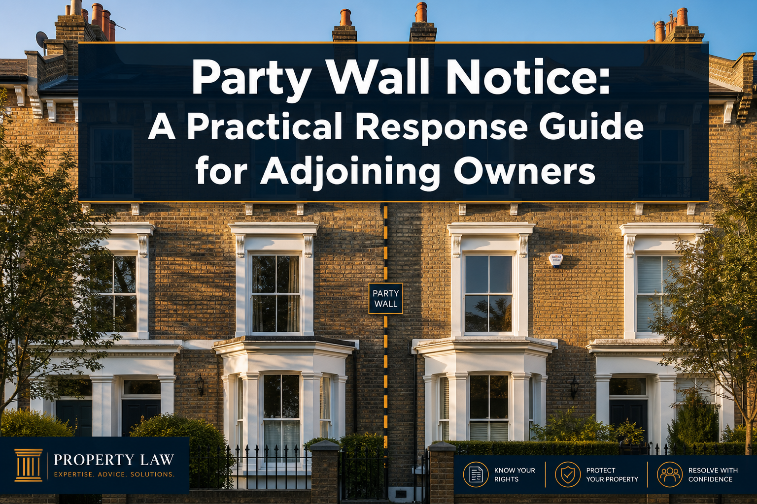 What Adjoining Owners Should Do on Receiving a Party Wall Notice: A Practical Response Guide