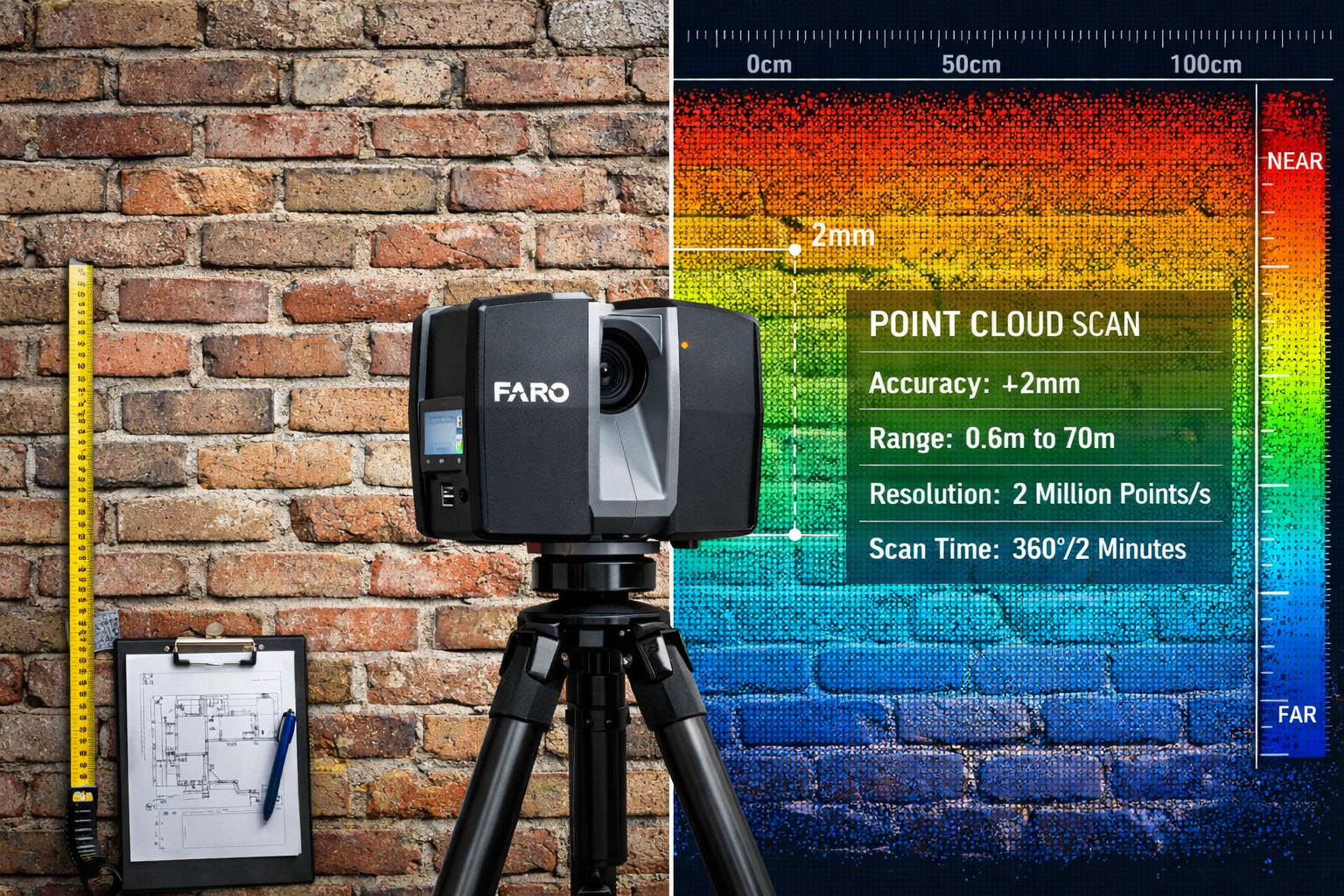 3D Laser Scanning in Party Wall Surveys: Capturing Millimeter