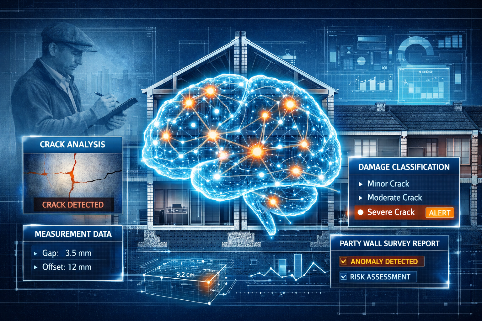 AI-Driven Data Processing in Party Wall Surveys: Automating Anomaly