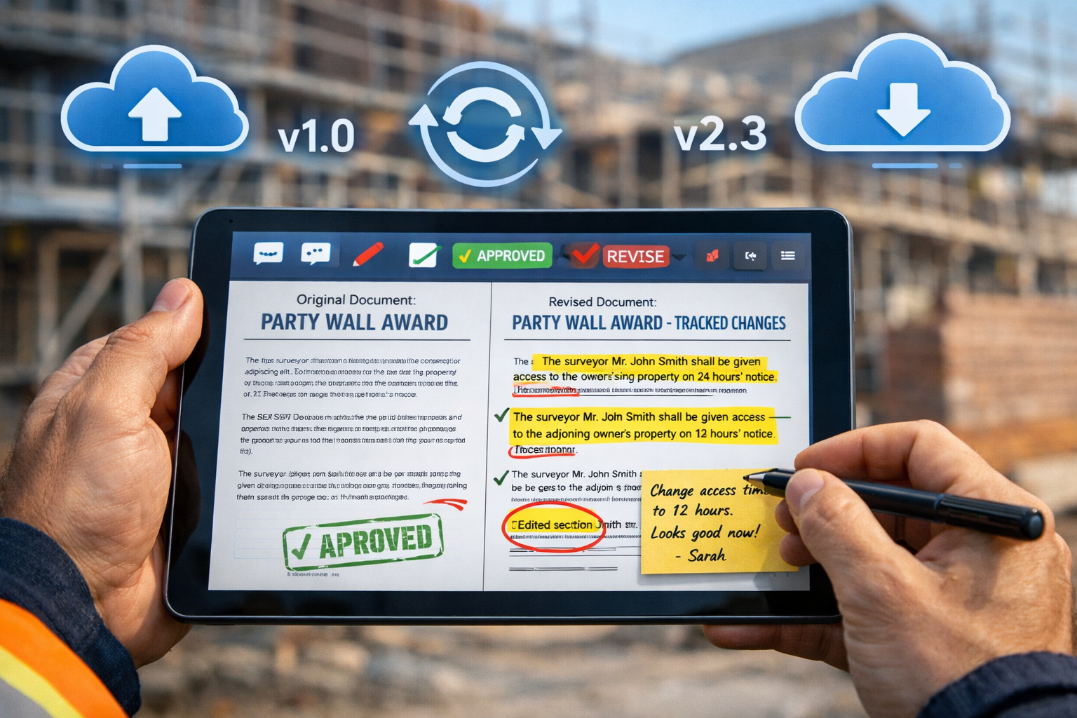 Cloud Platforms for Collaborative Party Wall Awards: Streamlining