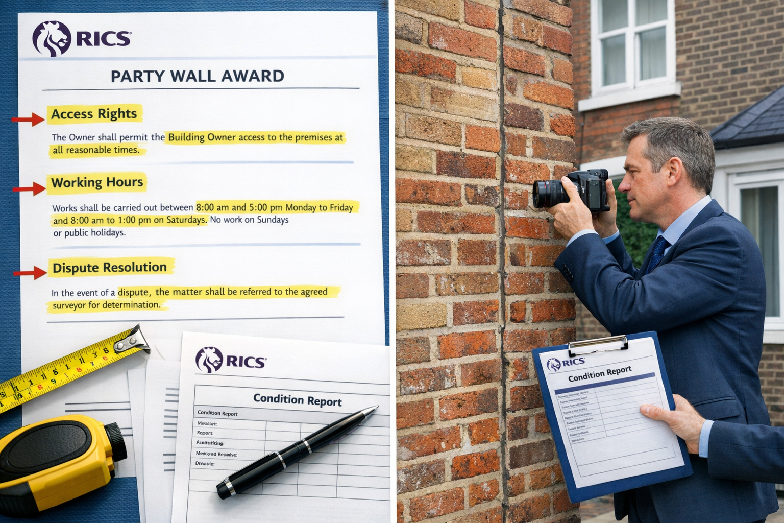 Drafting Bulletproof Party Wall Awards Under New RICS Guidance: