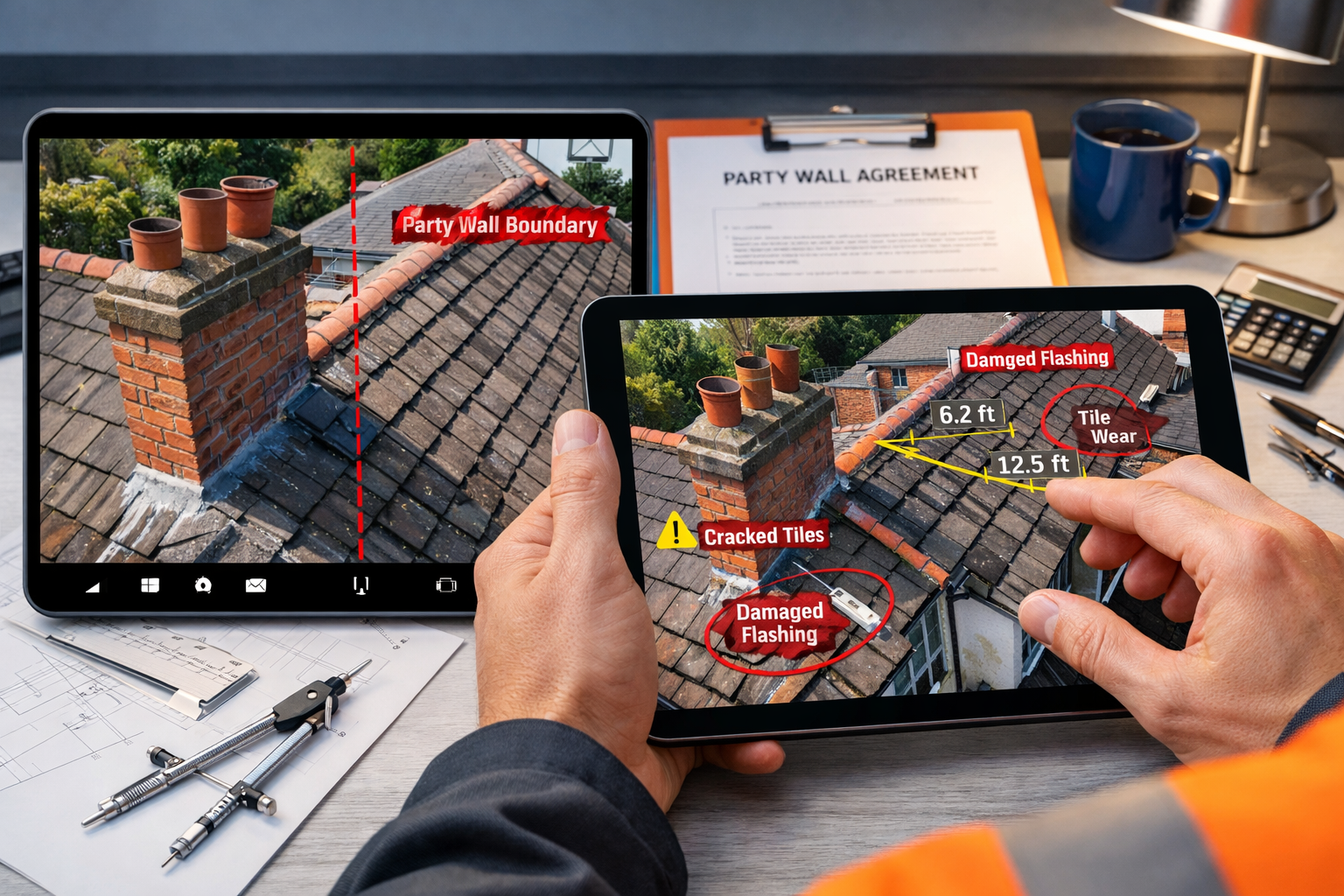 Drone Surveys for Party Wall Awards: Enhancing Precision and Speed in