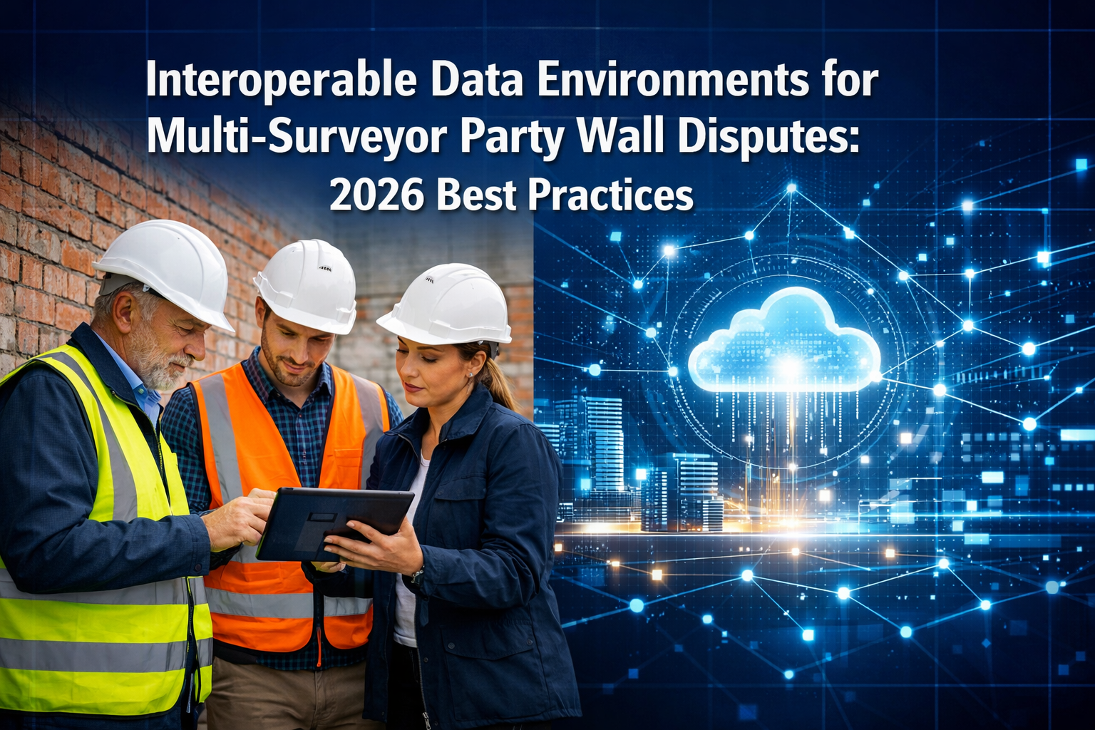 Interoperable Data Environments for Multi-Surveyor Party Wall