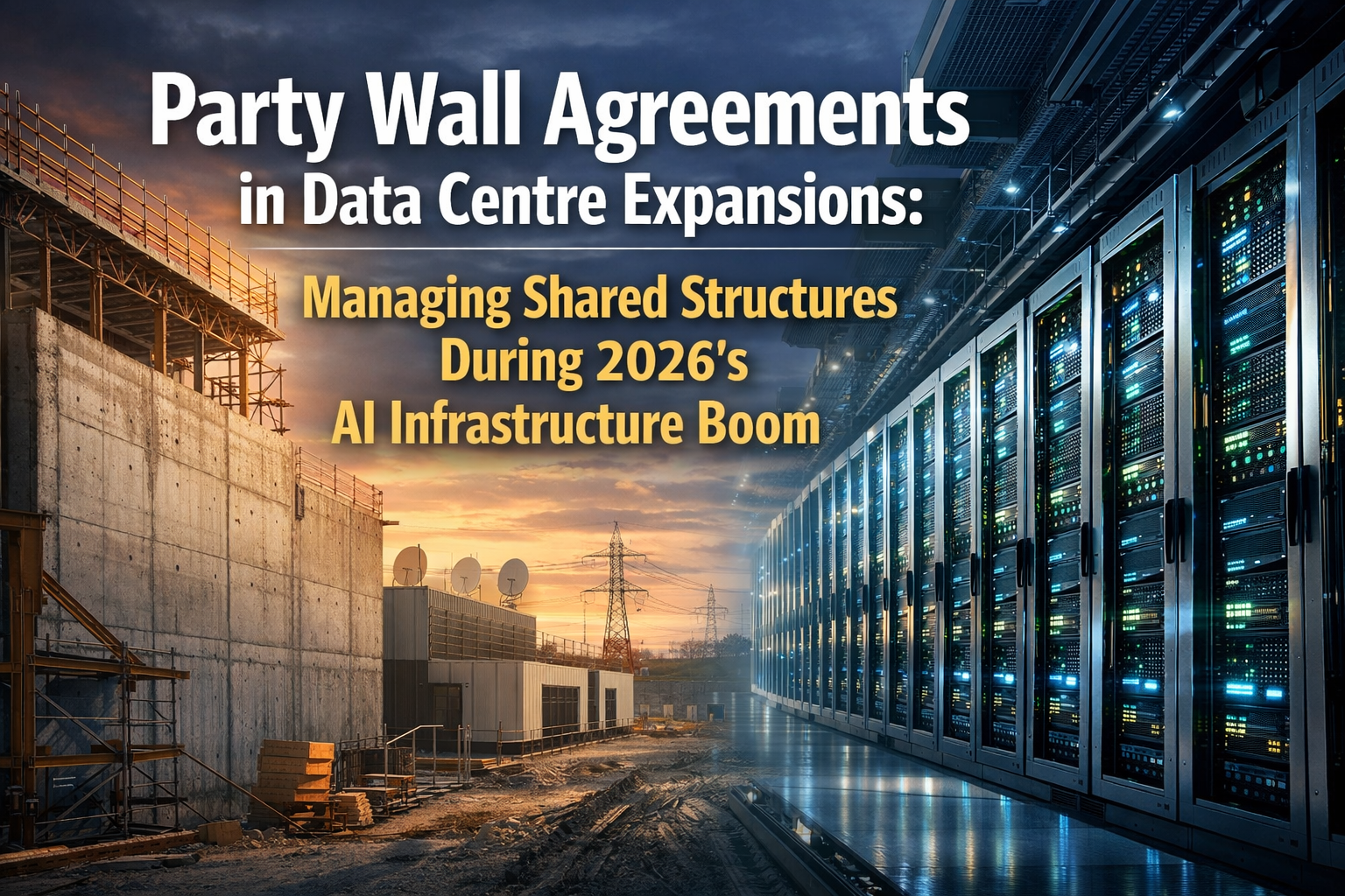 Party Wall Agreements in Data Centre Expansions: Managing Shared