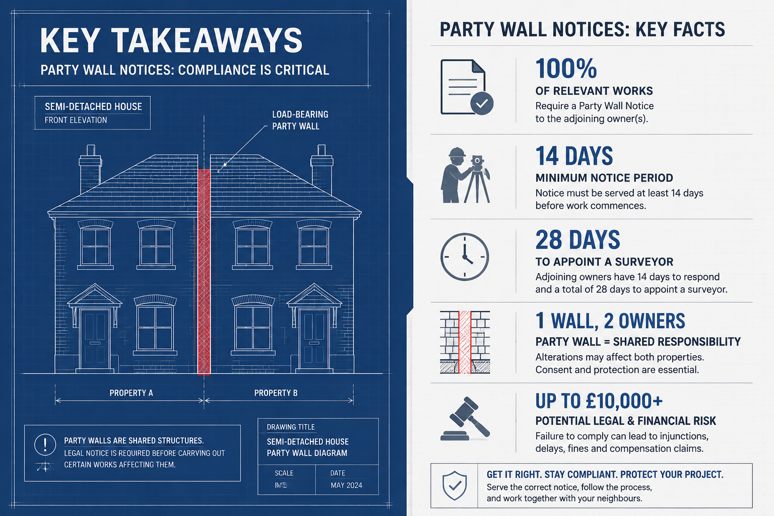 Party Wall Notices for Internal Structural Changes: When Cutting Into