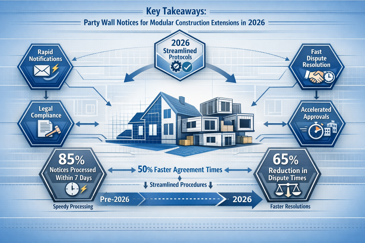 Party Wall Notices for Modular Construction Extensions: 2026