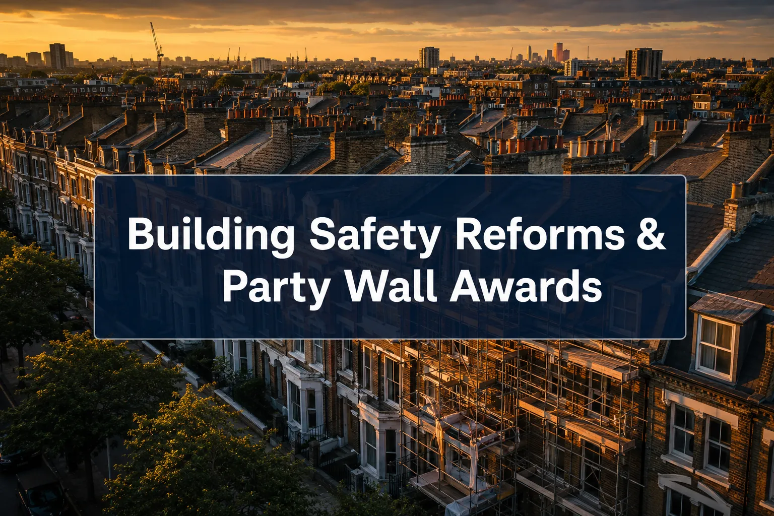 How Building Safety reforms are reshaping Party Wall Awards in London