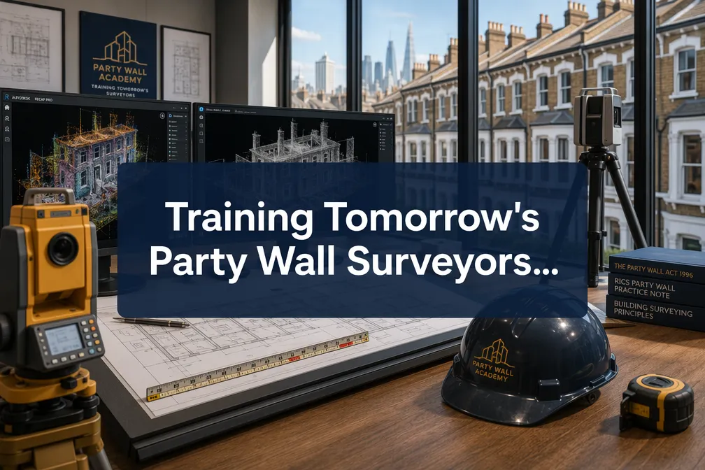 Training tomorrow’s party wall surveyors - AI and reality capture workflows