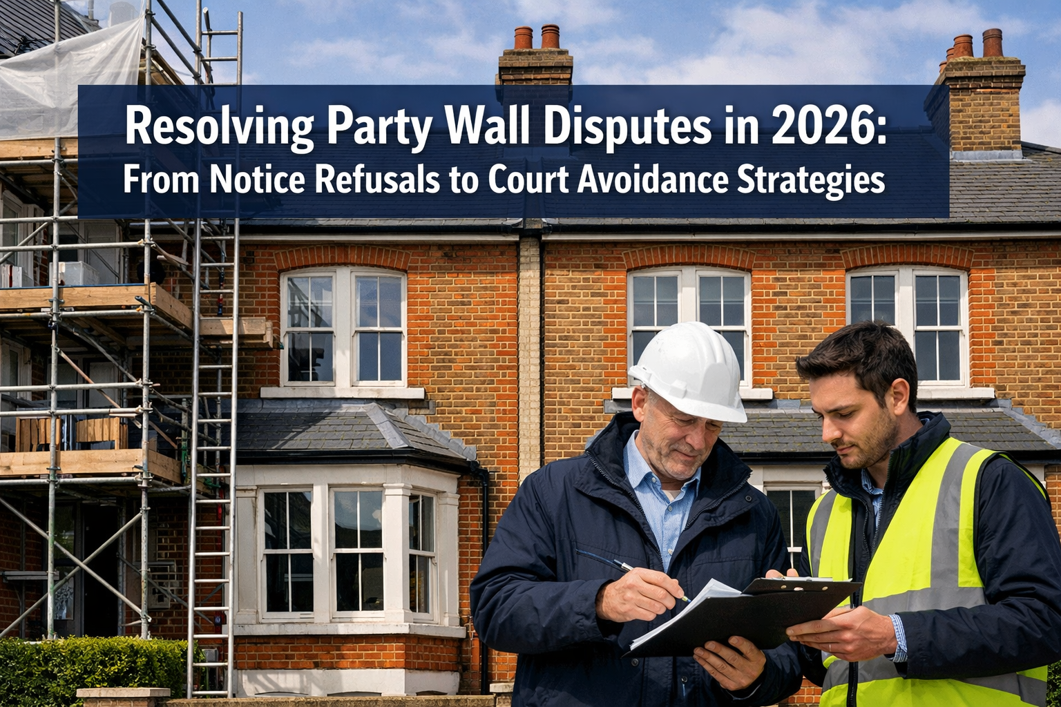 Resolving Party Wall Disputes in 2026: From Notice Refusals