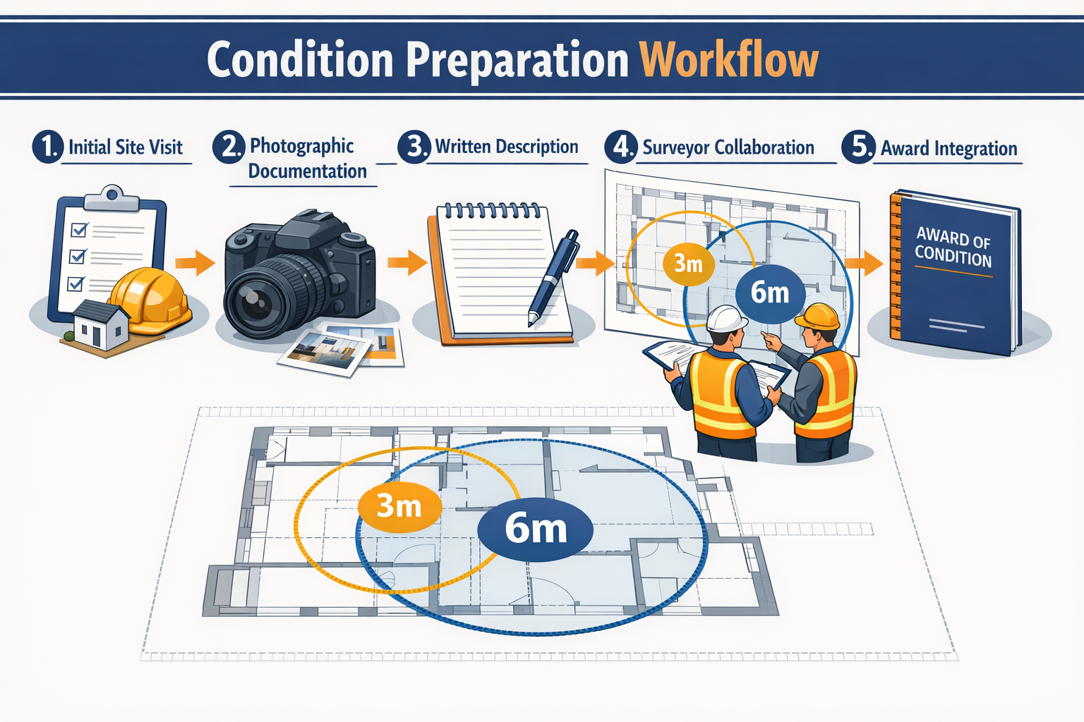 Schedule of Condition Essentials in Party Wall Awards: Best Practices