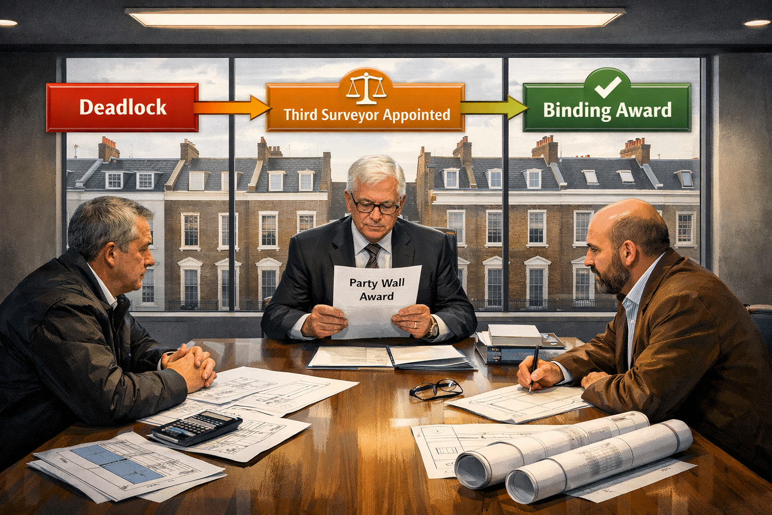 Third Surveyor Decisions in Party Wall Disputes: Costs, Timelines,
