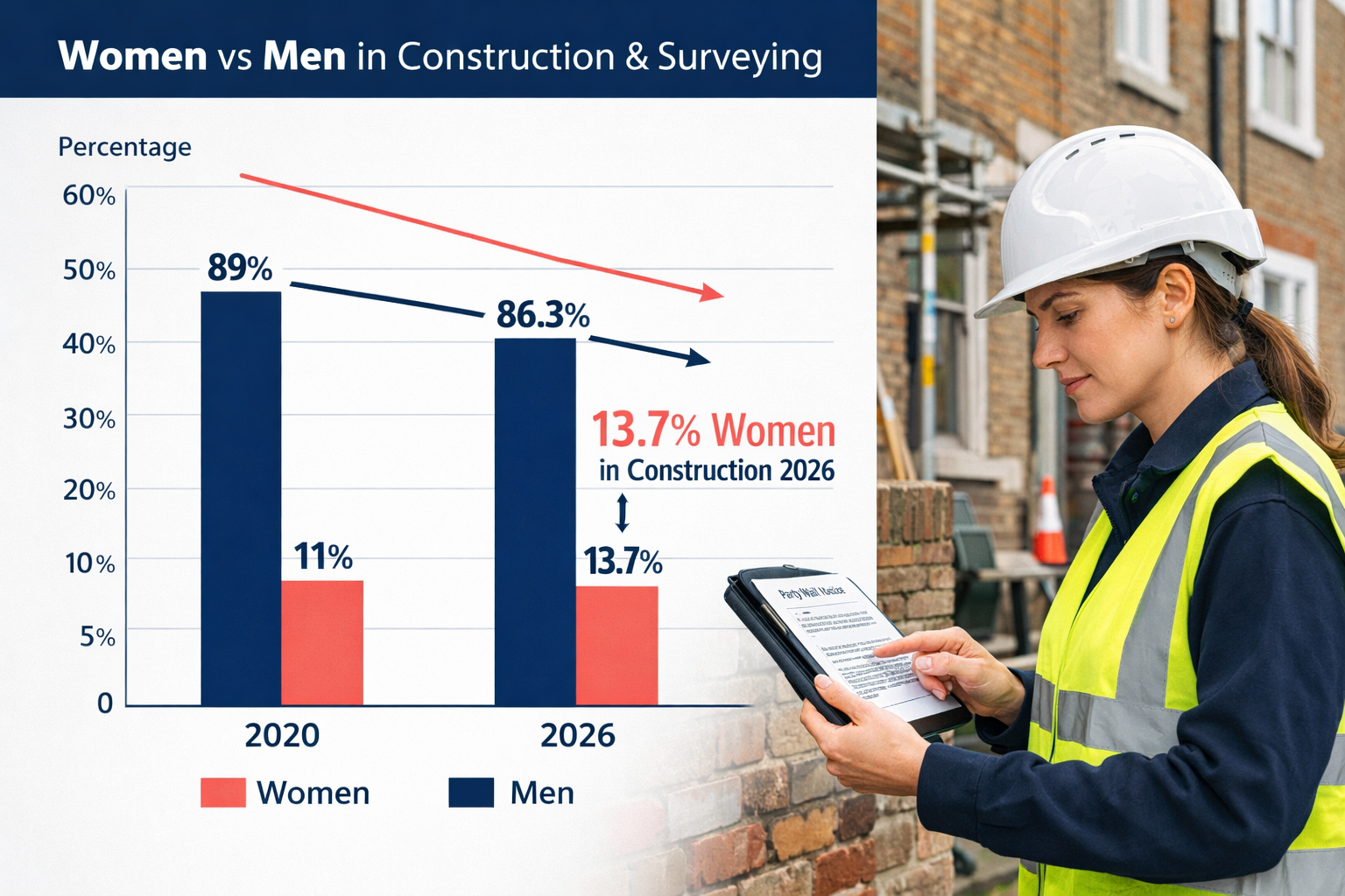Women in Party Wall Surveying: Breaking Barriers and Rising Demand in