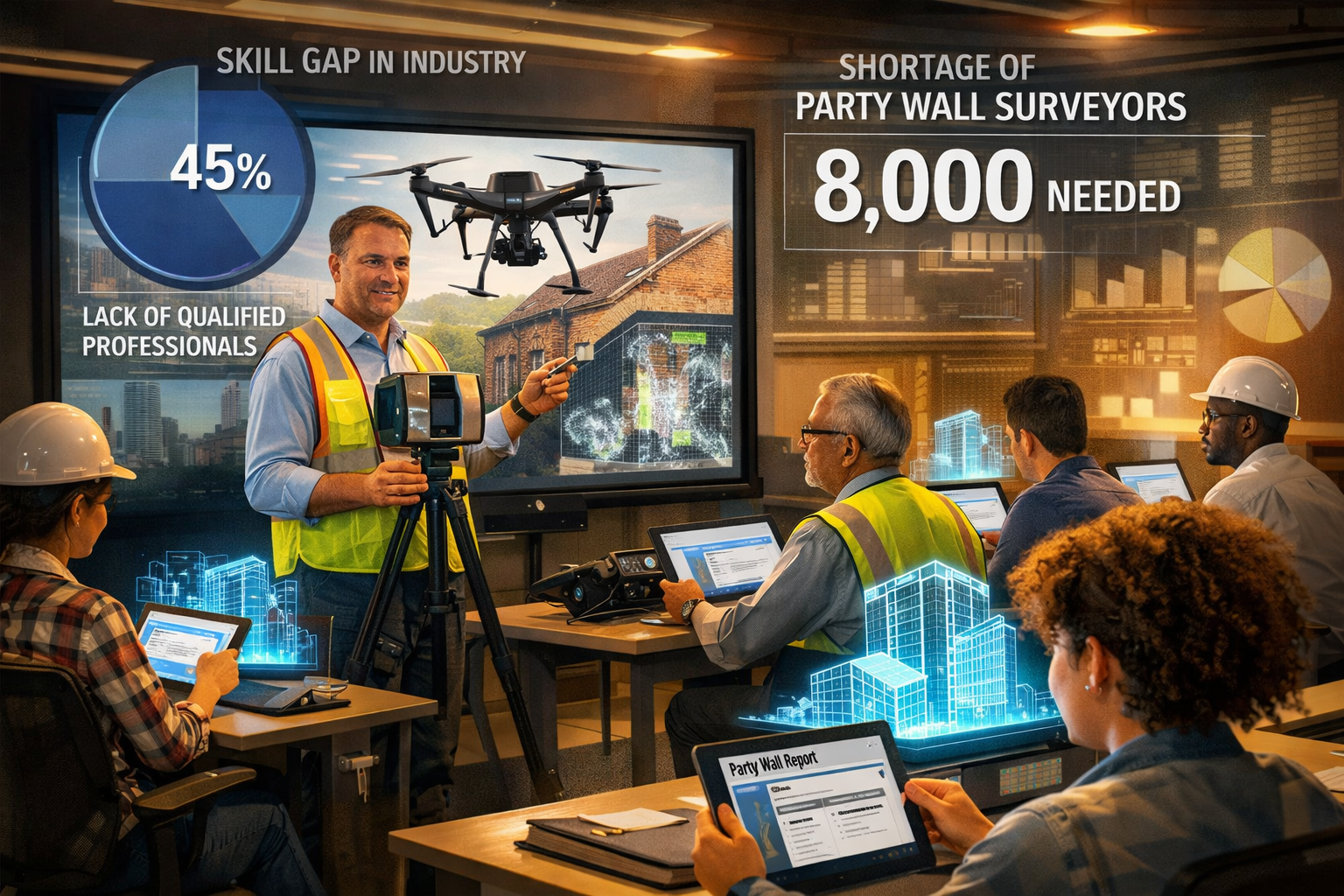 Workforce Adaptation in Party Wall Surveying: Upskilling for 2026