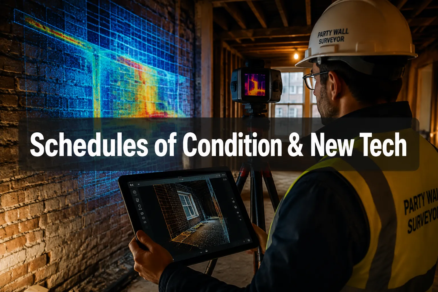 Mandatory Schedules of Condition and New Tech (3D Scanning, Thermal Imaging) in Modern Party Wall Awards