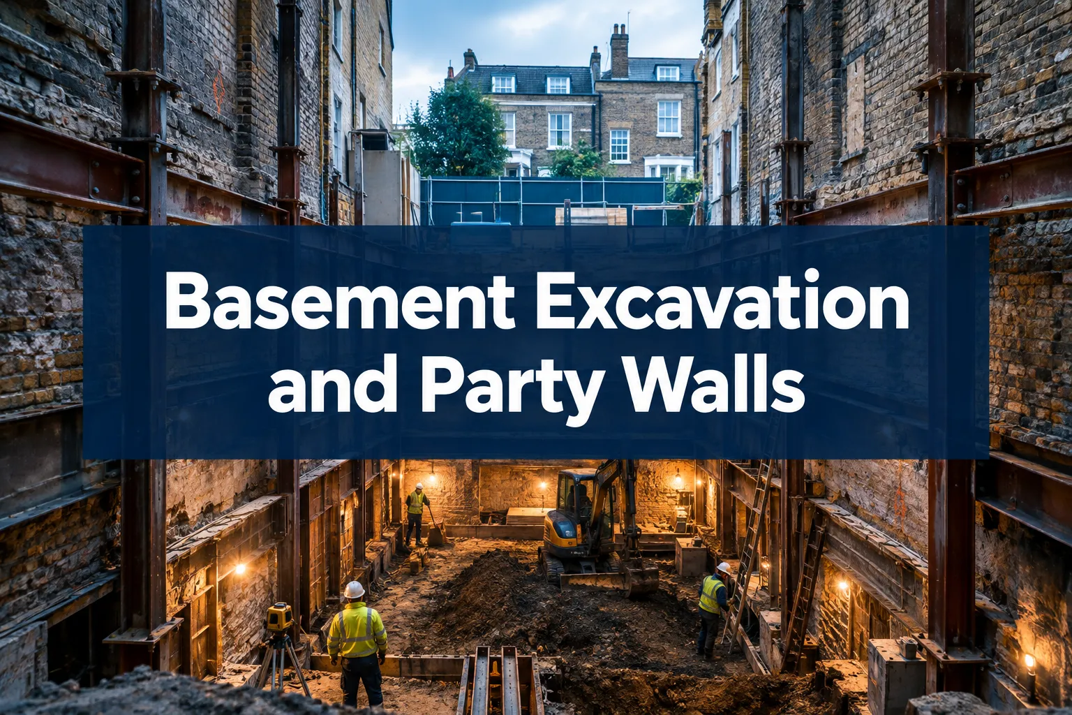 Basement Excavation and Party Walls: Underpinning, Deep Foundations and High-Risk Awards in London