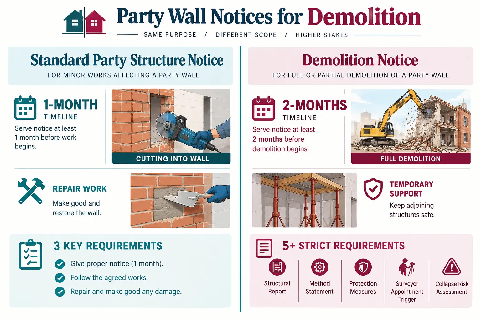Surveyor Requirements for Demolition: What the Act Demands