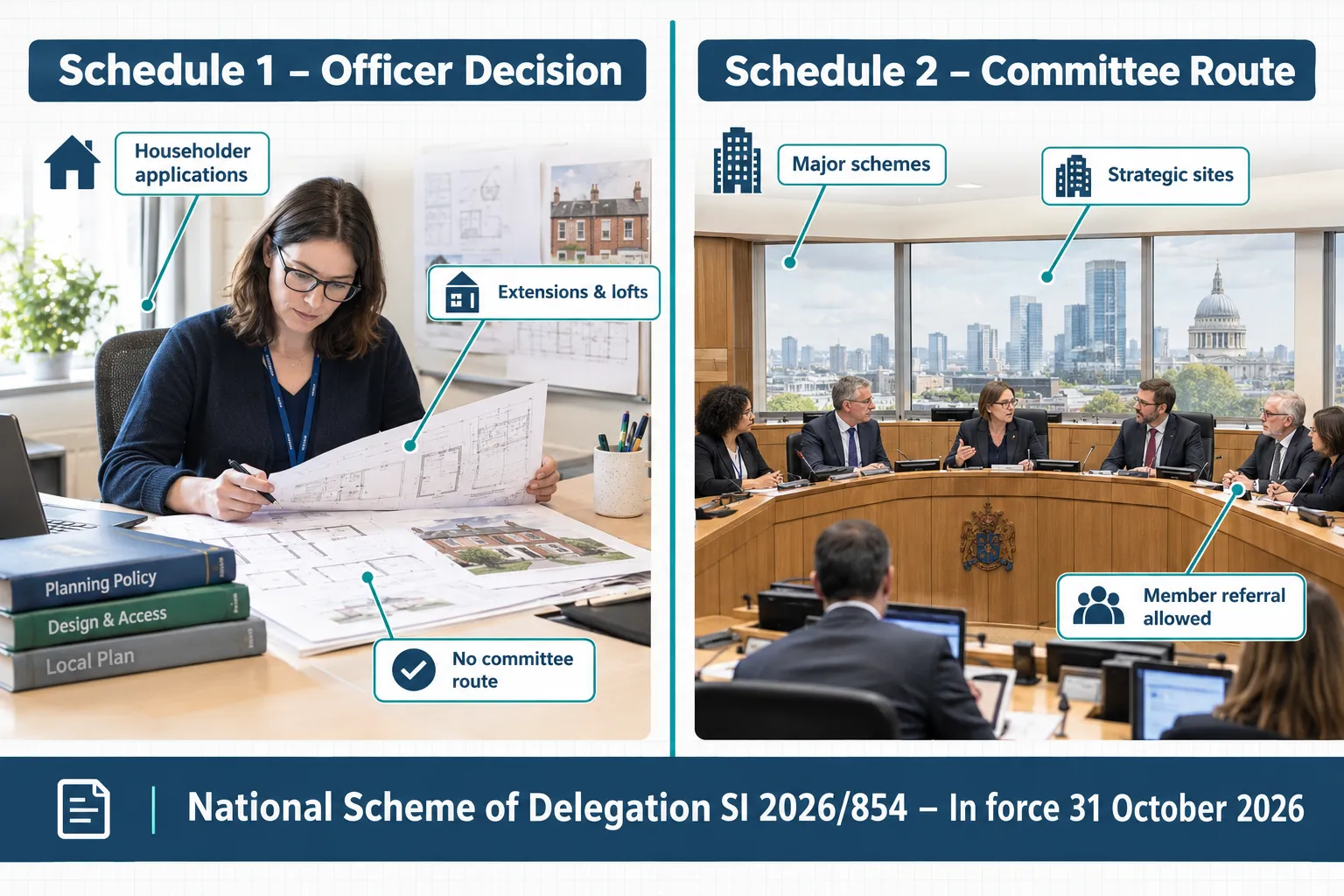 Common London Scenarios Under the New Rules