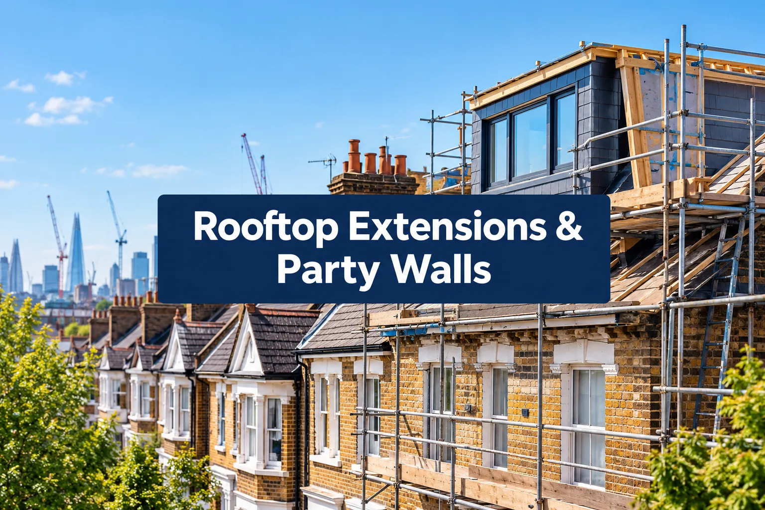 Rooftop Extensions London Party Wall Rules: What the Assembly's 500,000-Home Push Means for Owners